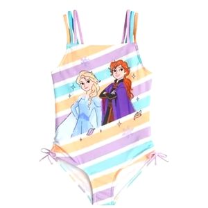 Disney's (4-6x) Girls Frozen One-Piece Swimsuit